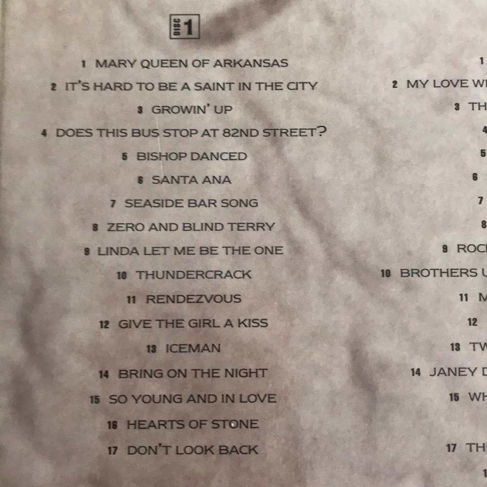 Bruce Springsteen 4 cd set - Picture 4 of 7